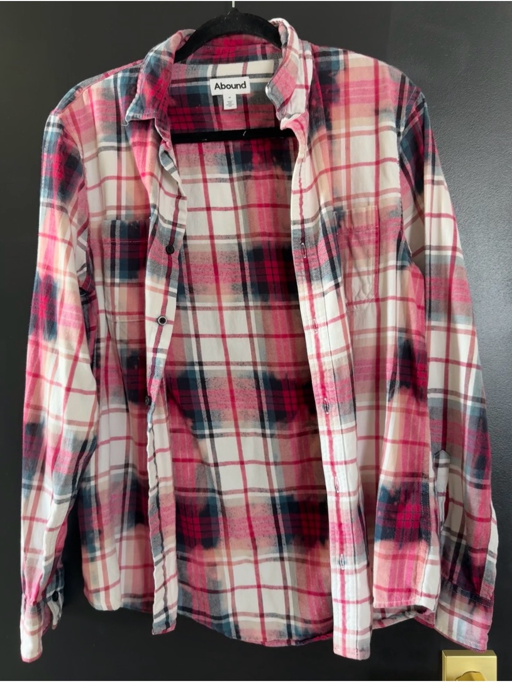 Abound man Plaid Button-Up Shirt